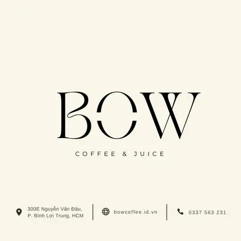 Hình ảnh Bow Coffee & Juice - Nguyễn Văn Đậu