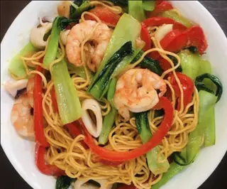 Hình ảnh Mì xào hải sản