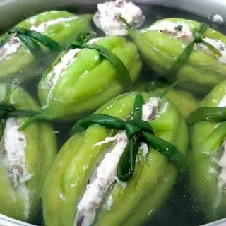 Hình ảnh Canh khổ qua dồn thịt