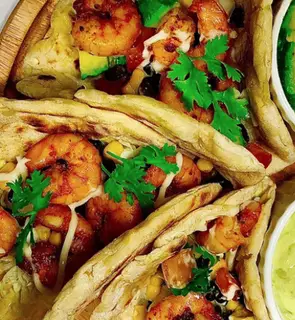 Hình ảnh Tacos tôm xù