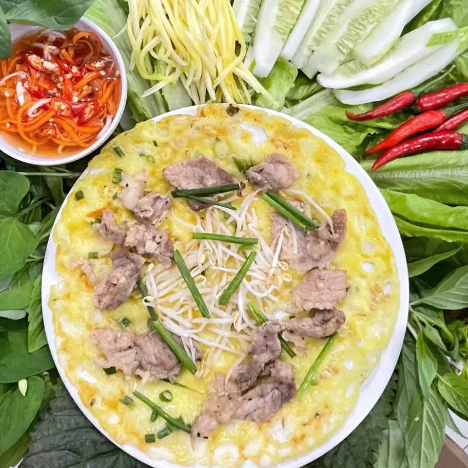 Hình ảnh Combo 5 bánh xèo lớn thịt heo đặc biệt