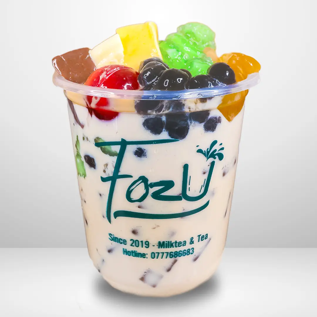 Hình ảnh Trà sữa ô long Full Topping