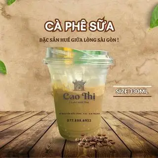 Hình ảnh Cà phê sữa đá size nhỏ - ly 330ml