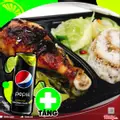 Hình ảnh Combo Cơm Gà Nướng Sốt Nấm - 01 Pepsi Vị Chanh Không Calo