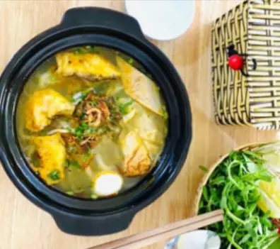 Hình ảnh Bánh canh cá lóc - chả cá - cút