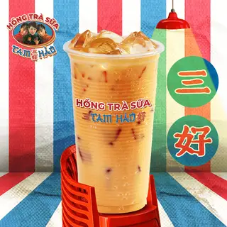 Hình ảnh Trà Sữa Olong Quế Hoa (桂花烏龍奶茶)