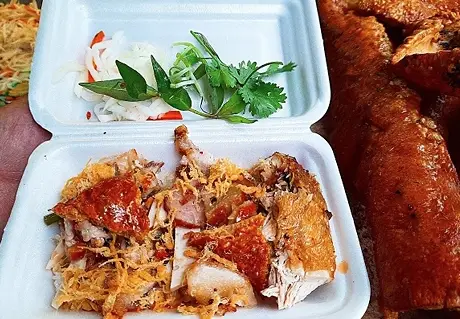 Hình ảnh Xôi mặn heo quay