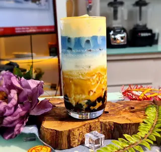 Hình ảnh Trà sữa nướng kem trứng