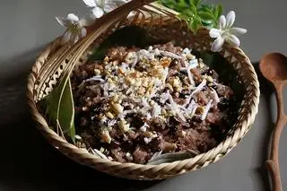 Hình ảnh Xôi Đậu Đen Nước Cốt Dừa