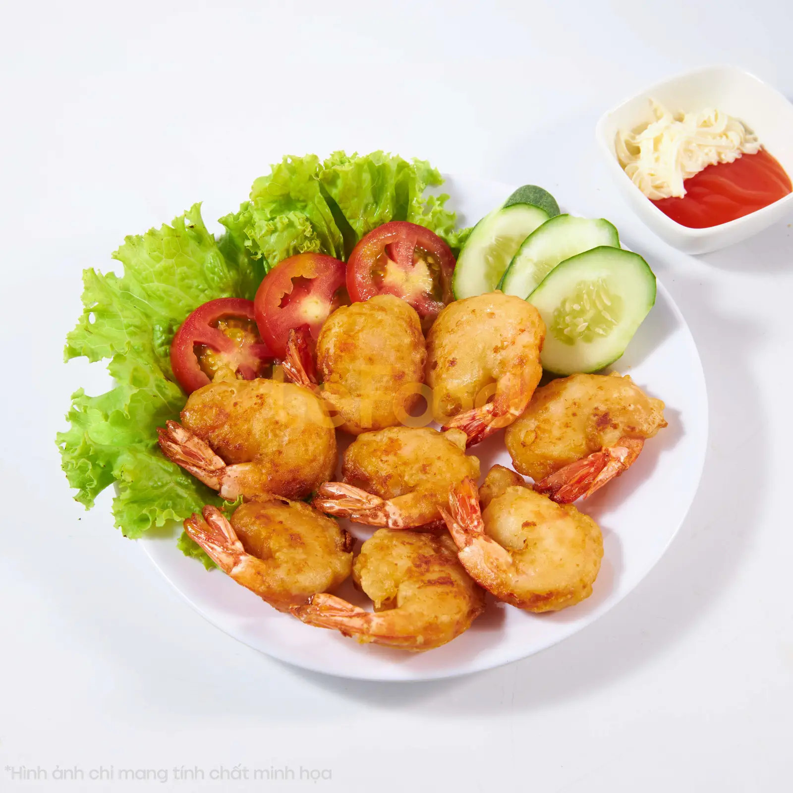 Hình ảnh Tôm lăn bột