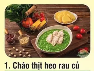 Hình ảnh Cháo Thịt Heo Sốt Táo EnVy