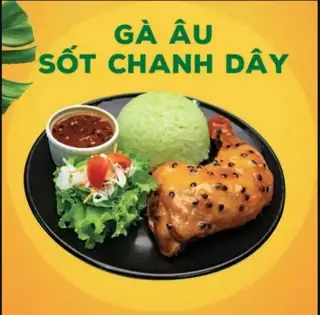 Hình ảnh Cơm gà góc tư sốt chanh dây