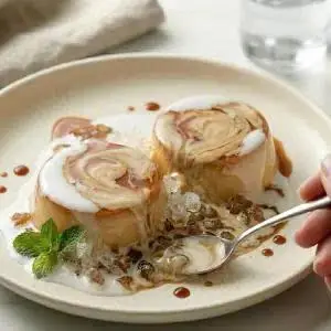 Hình ảnh Bánh flan cốt dừa cafe vị đặc biệt - béo mịn thơm mê