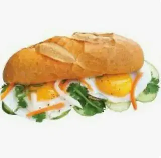 Hình ảnh Bánh mì ốp la