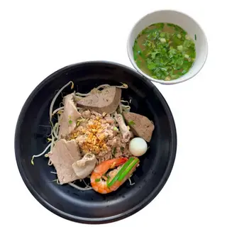 Hình ảnh Hủ tiếu mì trộn khô