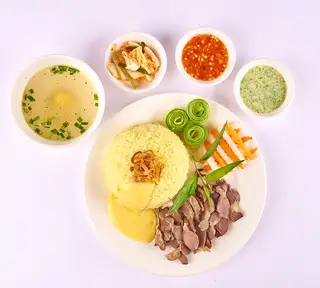 Hình ảnh Cơm gà lòng