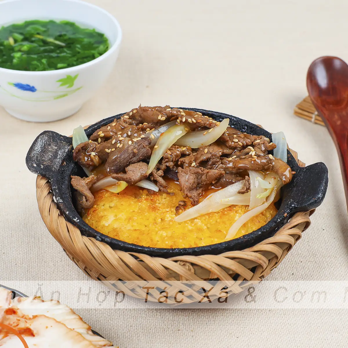 Hình ảnh Cơm Niêu 1 Mặt Bò Sốt Bbq