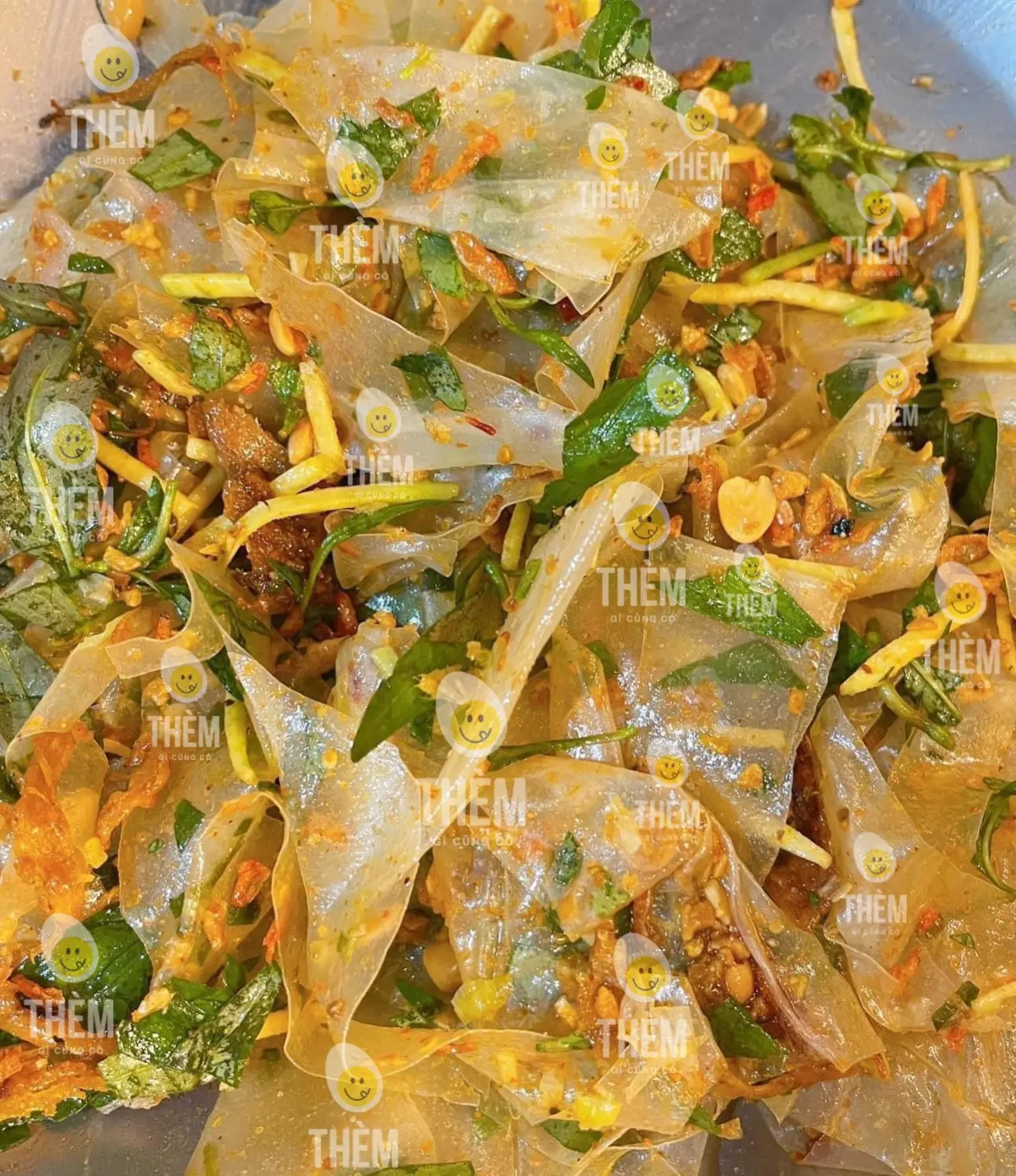 Hình ảnh Bánh tráng trộn truyền thống