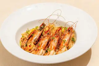 Hình ảnh Tôm đốt lửa - Garlic butter prawns