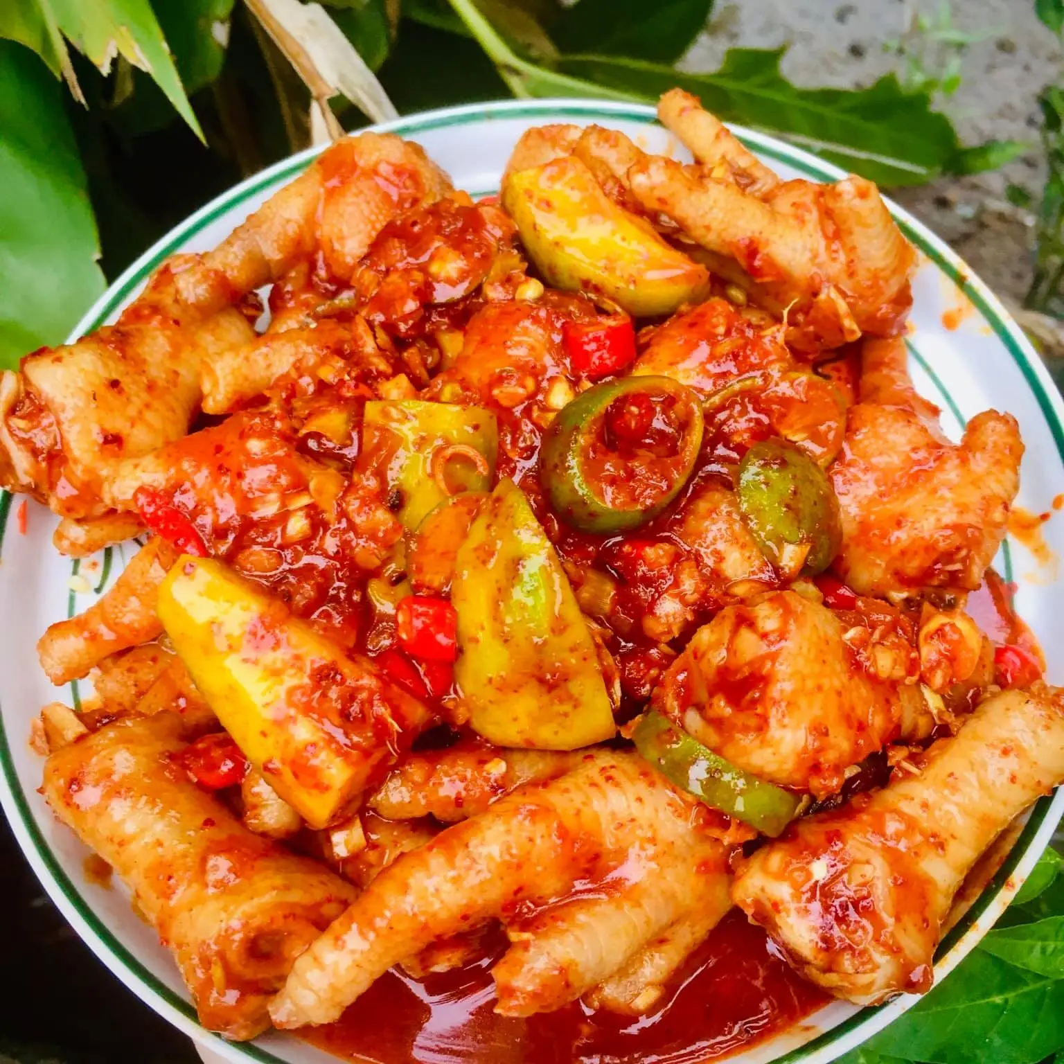 Hình ảnh Chân Gà Sốt Thái - Bông Sao
