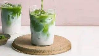 Hình ảnh Sữa tươi matcha - thanh mát thơm vị trà xanh