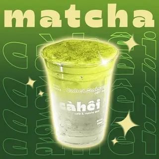 Hình ảnh Coconut matcha creamy - nước dừa ó