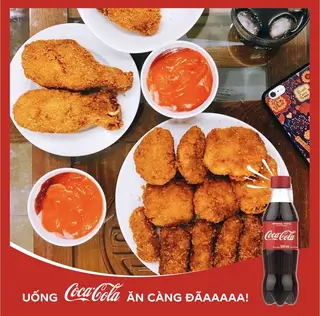 Hình ảnh Combo gà tổng hợp - Coca