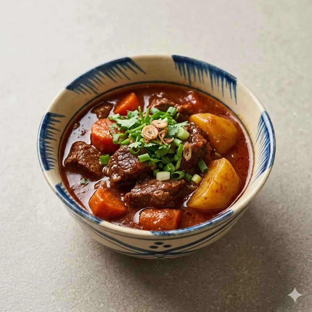 Hình ảnh Cơm rang bò hầm sốt vang