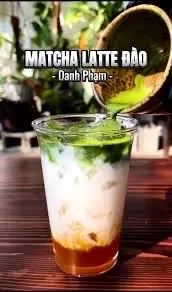 Hình ảnh Matcha đào