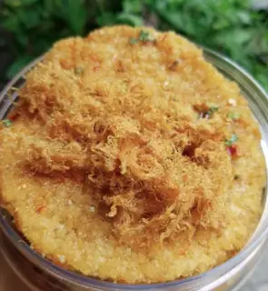 Hình ảnh Cơm cháy lắc chà bông - hũ 500gr