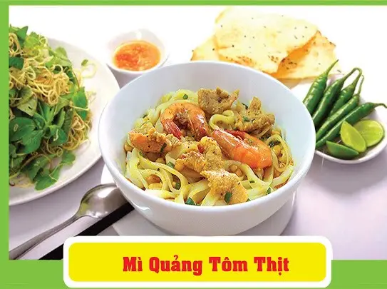 Hình ảnh Mì Quảng tôm thịt