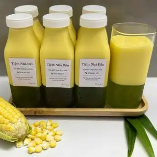Hình ảnh Sữa bắp thạch lá dứa