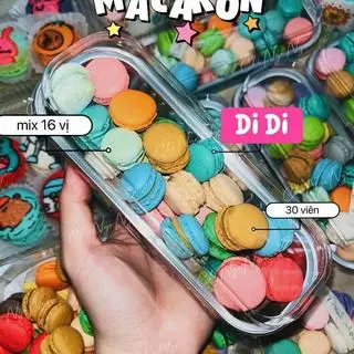 Hình ảnh 30 viên macaron mini