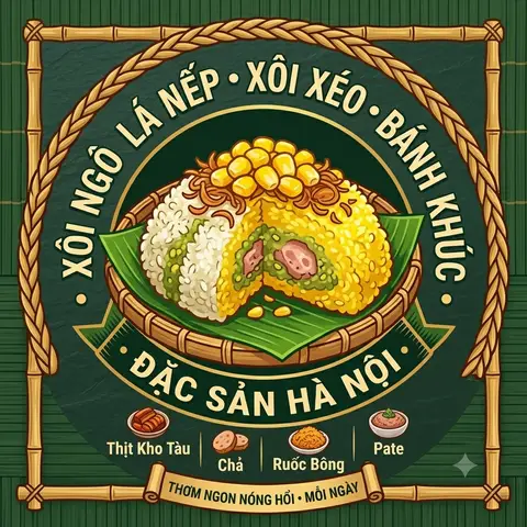 Hình ảnh Xôi Bình An - Đại Học Thủy Lợi