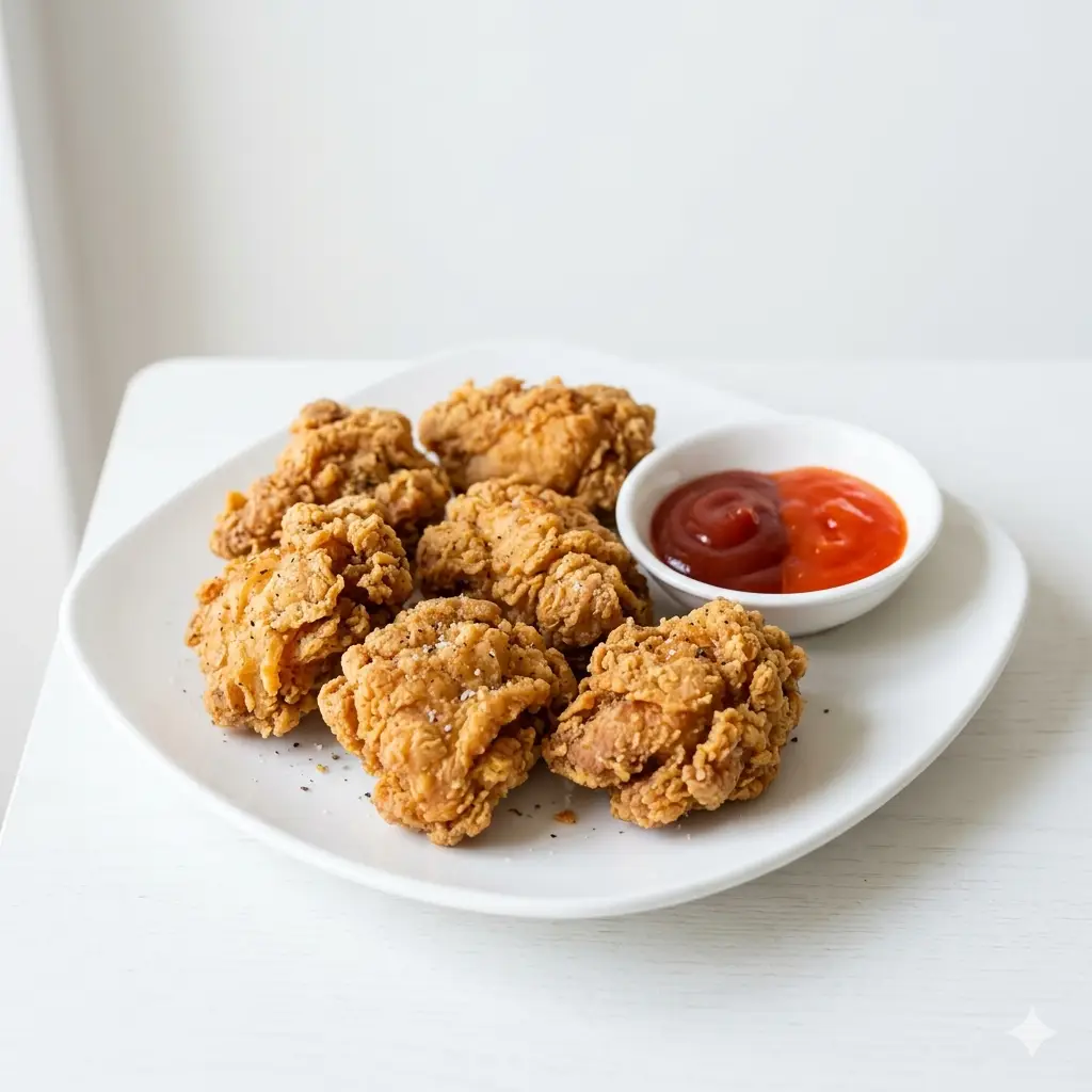 Hình ảnh 8 Miếng Gà Không Xương + 6 Tokbokki