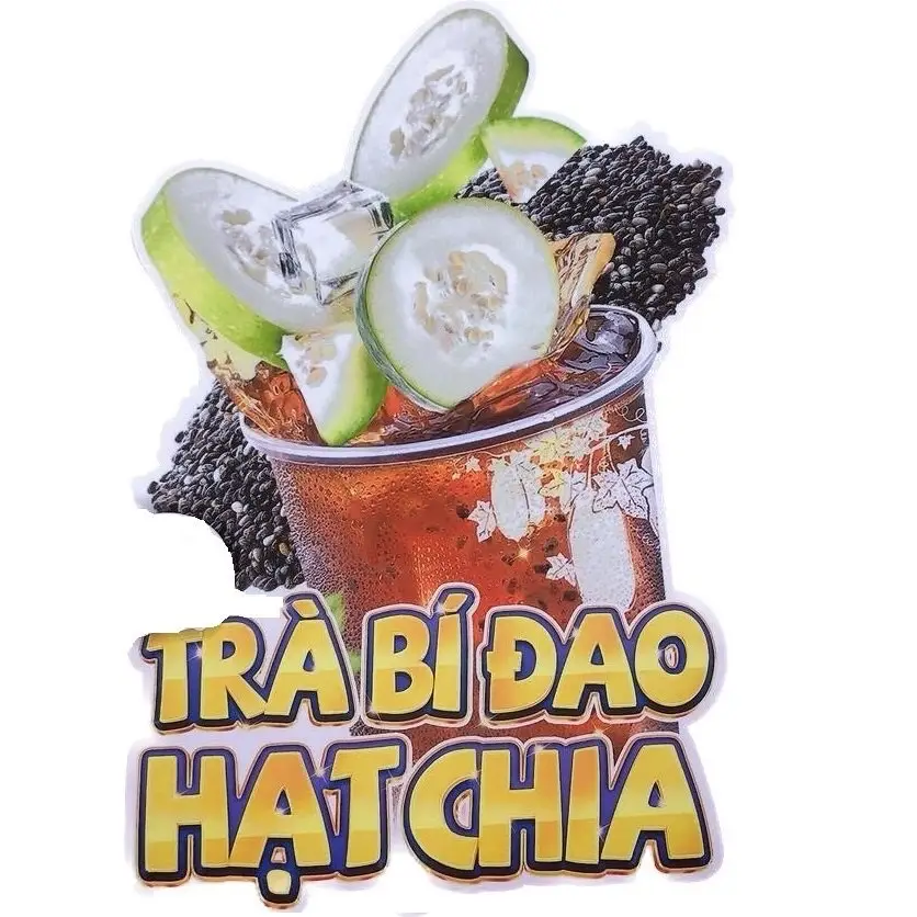 Hình ảnh Trà bí đao sương sáo hạt chia