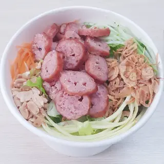 Hình ảnh Bún trộn nem nướng