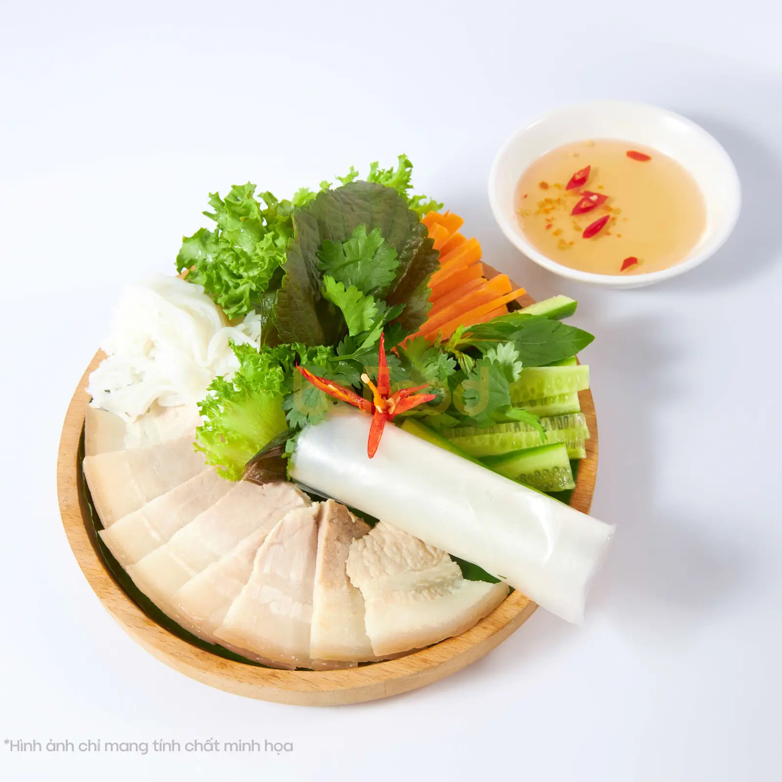 Hình ảnh Bánh tráng cuốn