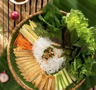 Hình ảnh Chả cá chiên cuốn bánh tráng