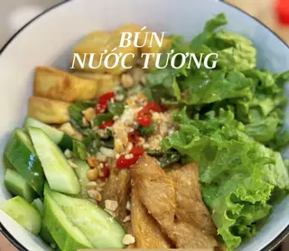 Hình ảnh Bún nước tương chay
