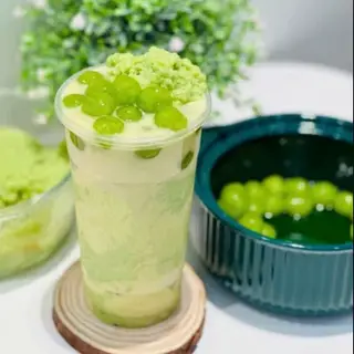 Hình ảnh Trà sữa cốm tươi non - hot