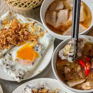 Hình ảnh Bánh cuốn - bánh cuốn trứng