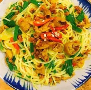 Hình ảnh Lòng xào bún