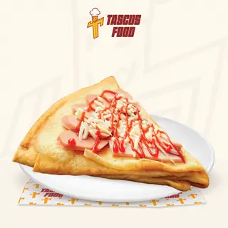 Hình ảnh Crepe -  xúc xích phô mai
