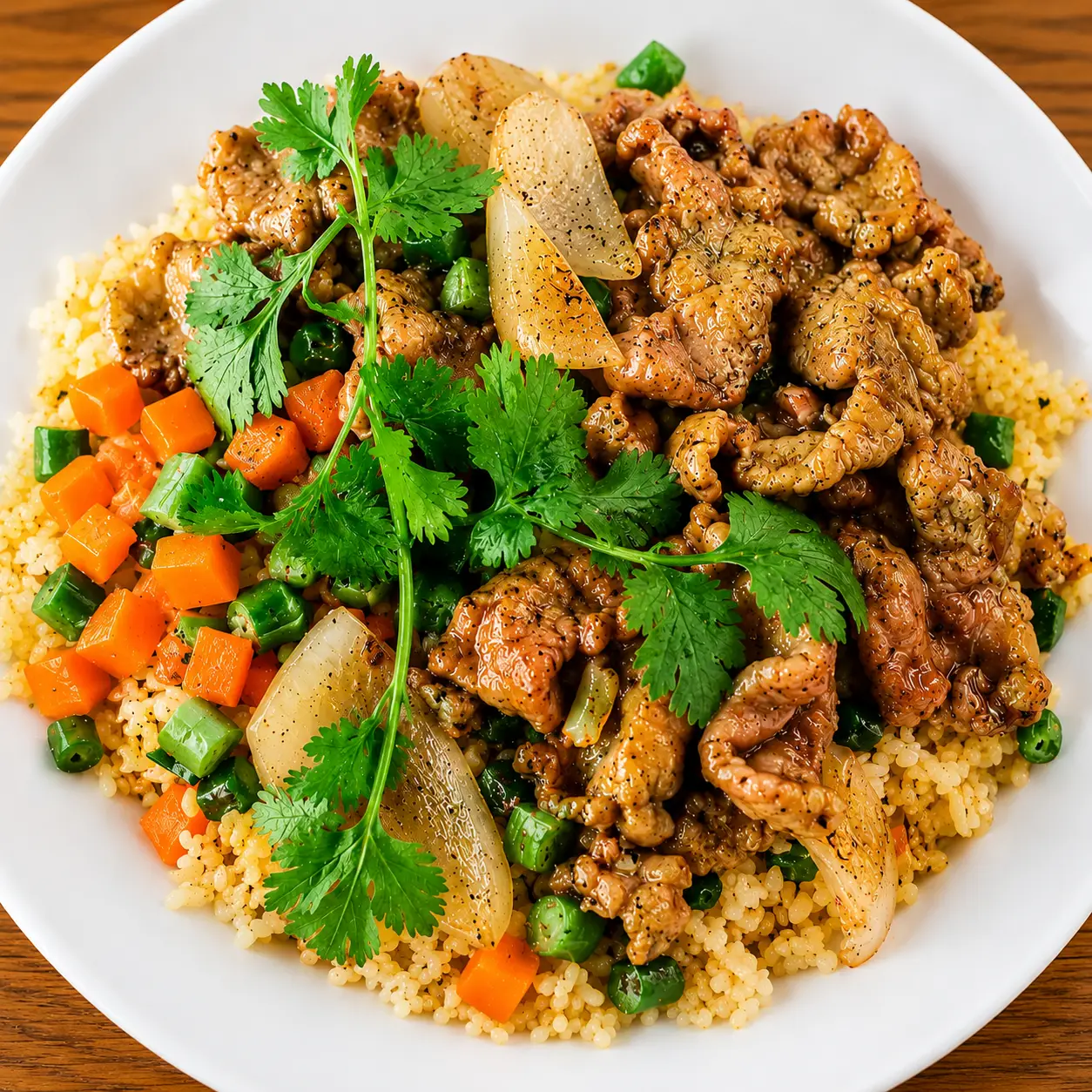 Hình ảnh Cơm Chiên Ngũ Sắc Siêu Topping - Nguyễn Khắc Nhu
