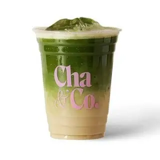 Hình ảnh Matcha latte sữa yến mạch