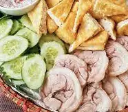 Hình ảnh Bún đậu thịt luộc