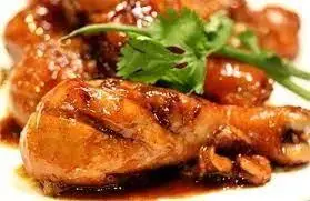Hình ảnh Cơm đùi gà chiên mắm me