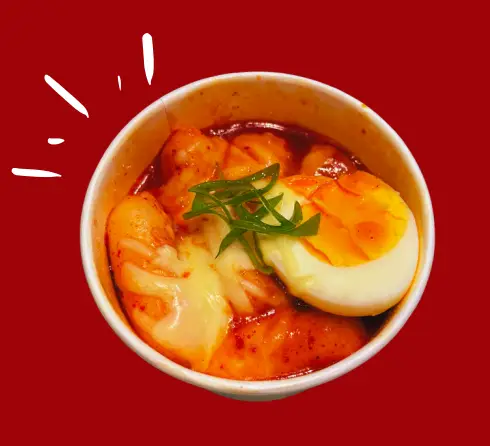Hình ảnh Tokbokki phô mai