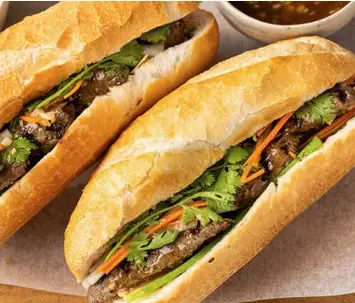 Hình ảnh Bánh mì pate chả 